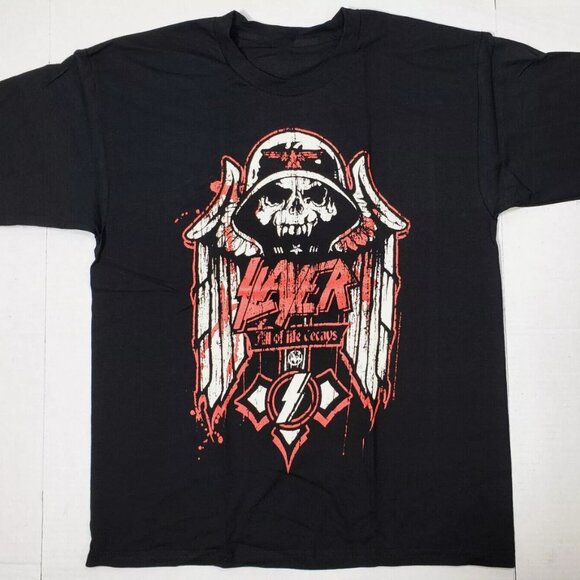 SLAYER T-shirt Thrash Heavy Metal Shirt Short Sleeve Tee New - Picture 1 of 2